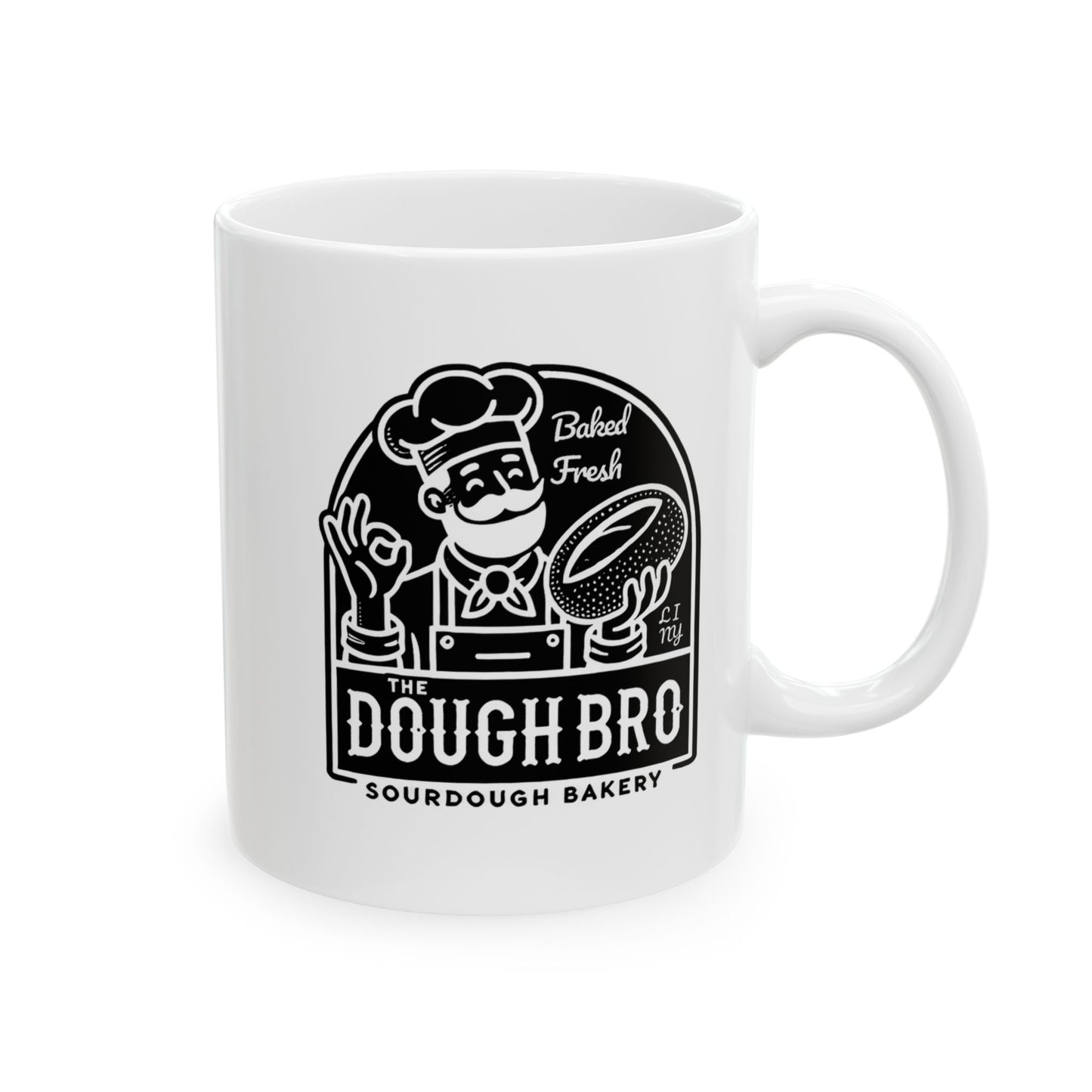 Dough Bro Logo Mug